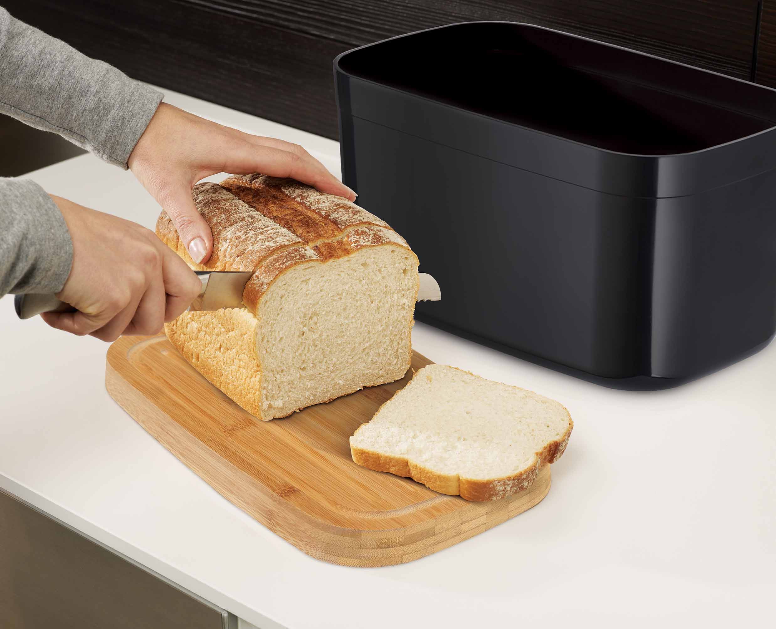 Bread Bin with Bamboo Lid - Image 4