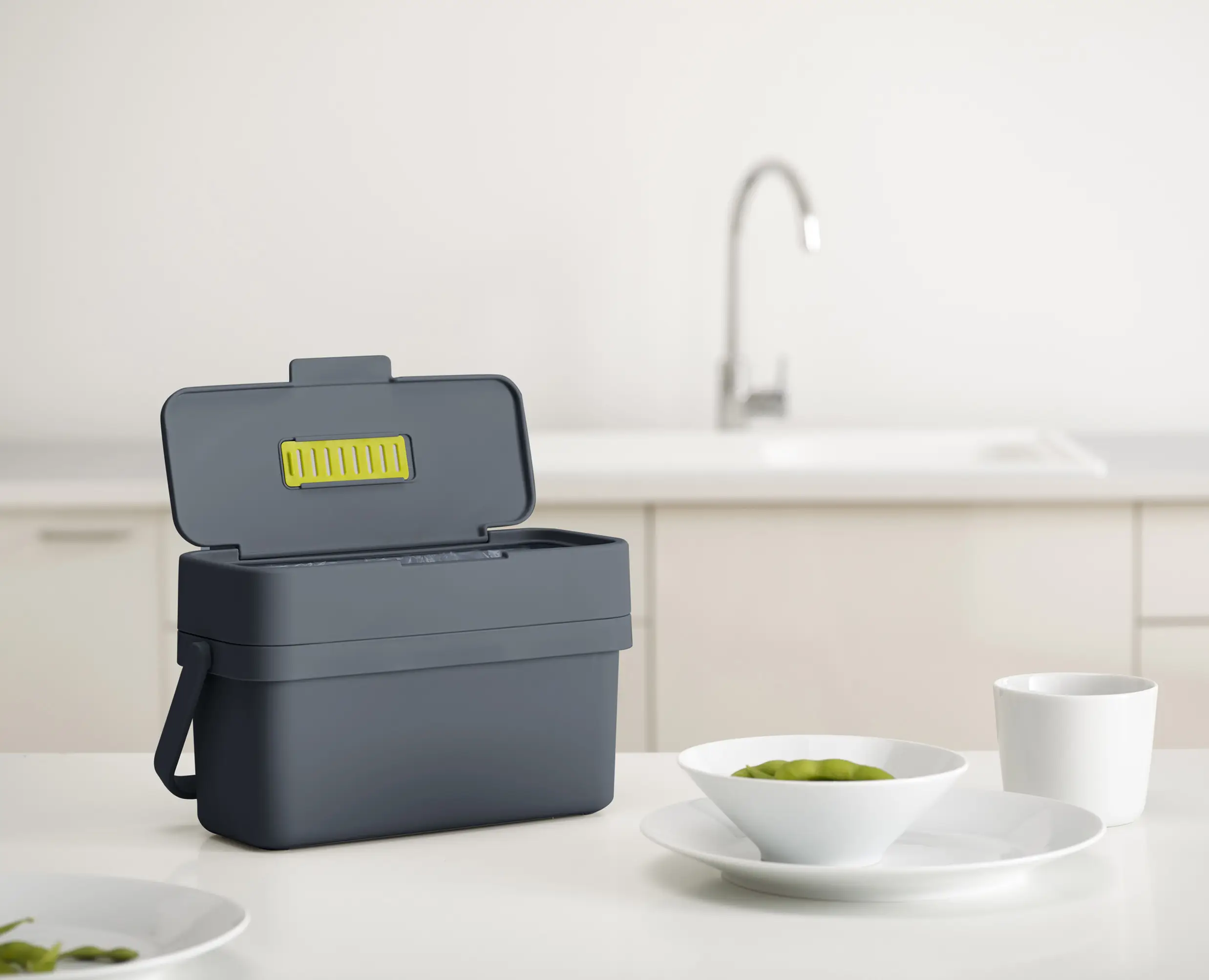 Compo™ 4L Grey Food Waste Caddy - Image 3