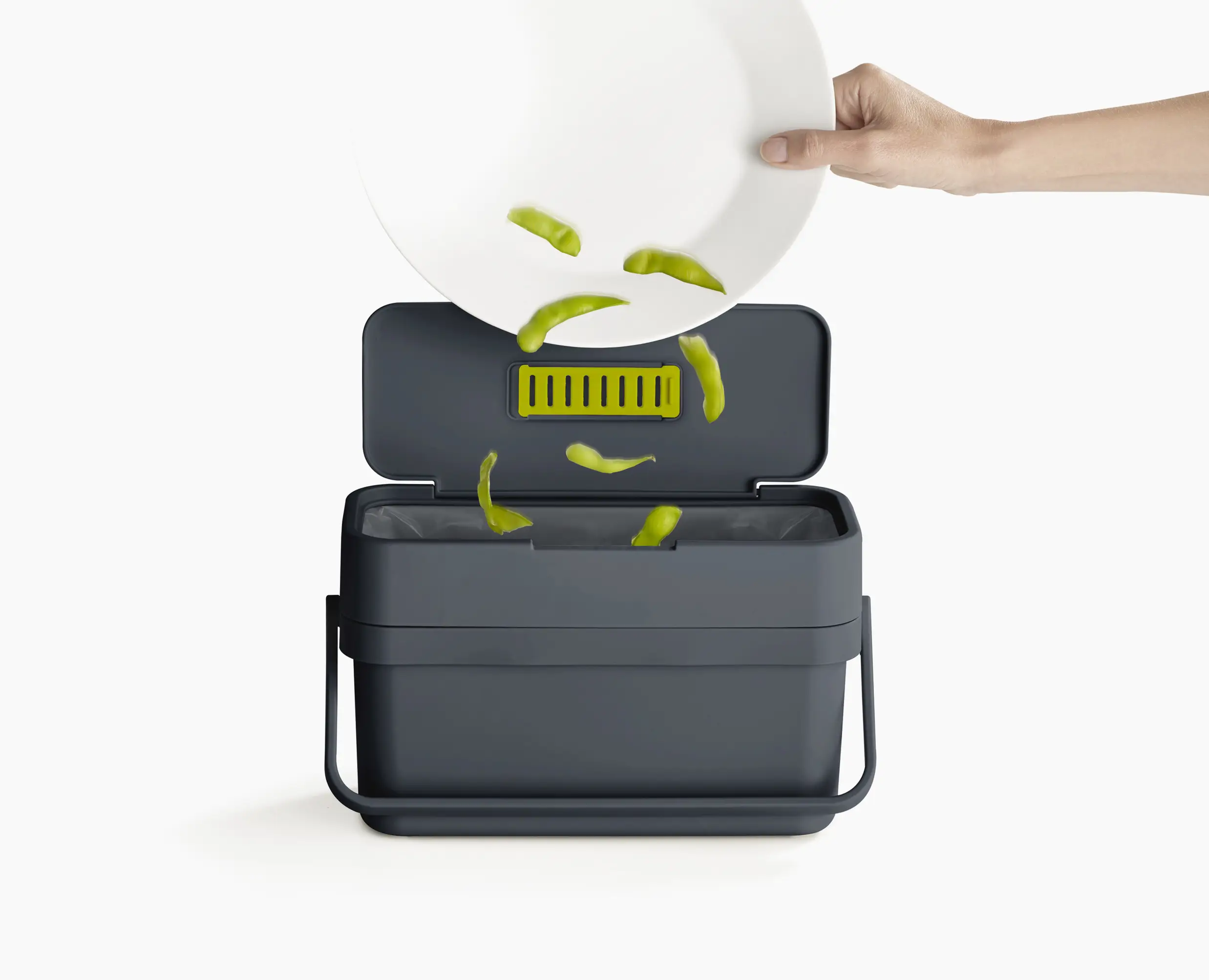 Compo™ 4L Grey Food Waste Caddy - Image 7
