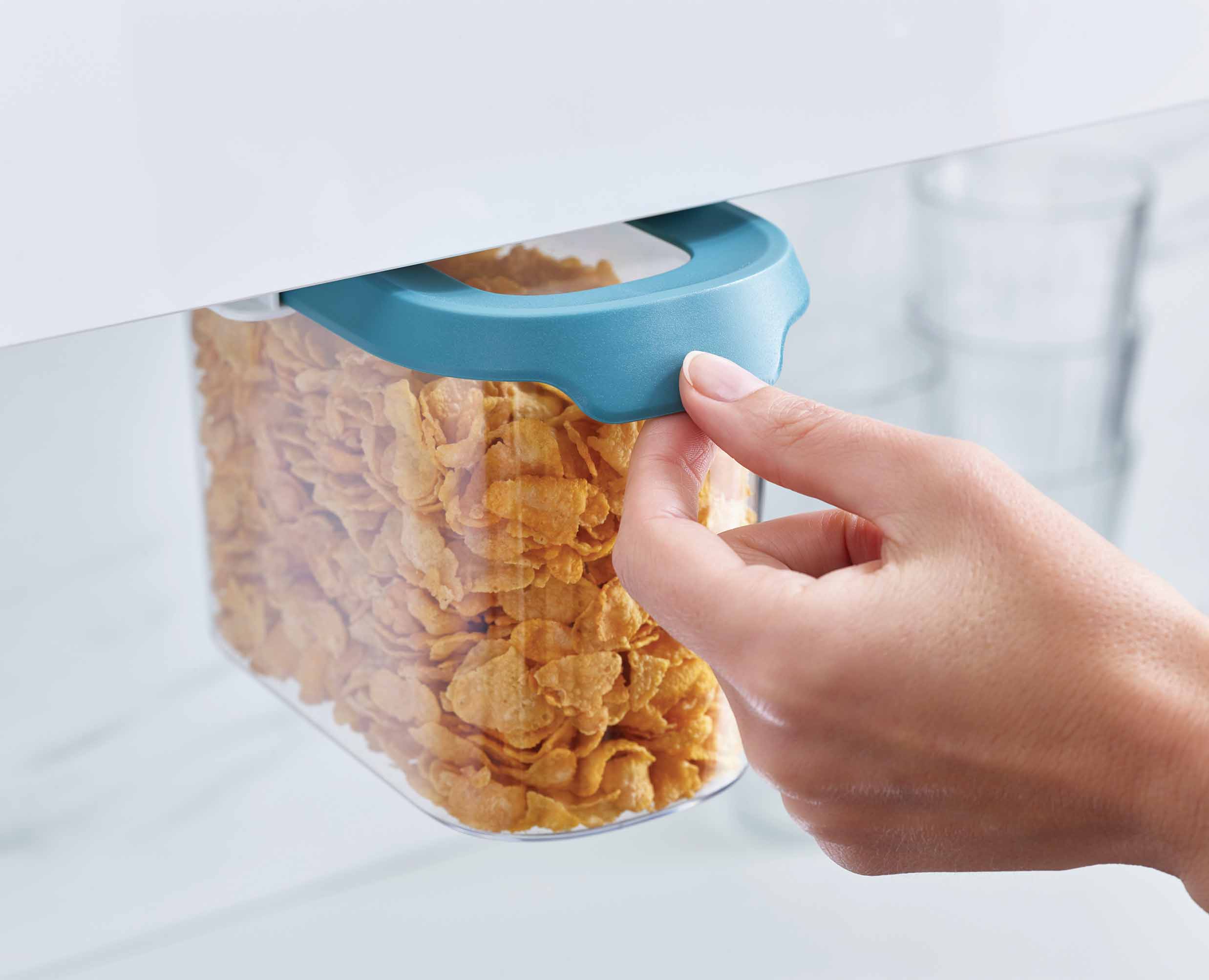 CupboardStore™ Blue Under-shelf Storage 1.3L Container Set - Image 5
