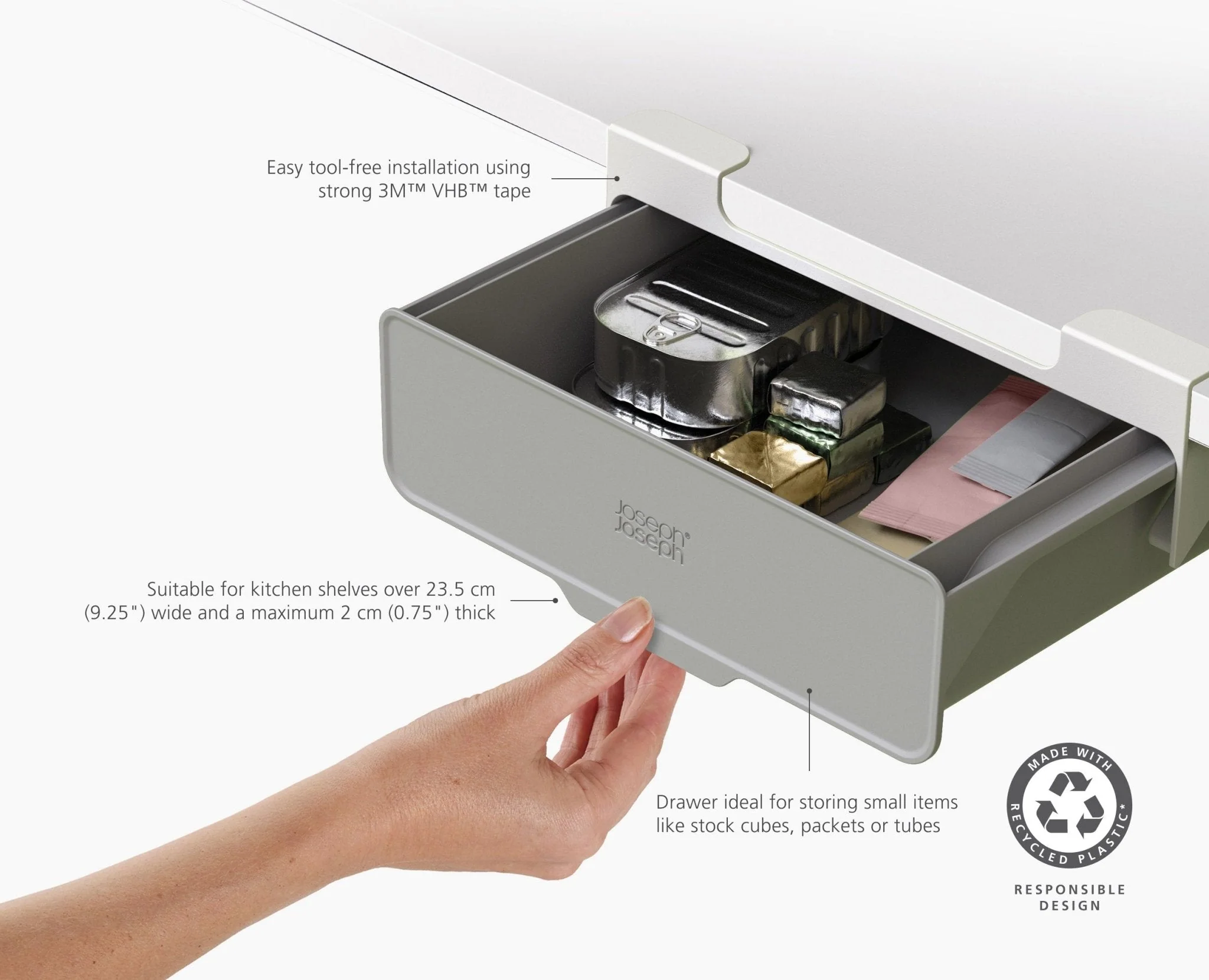 CupboardStore™ Under-Shelf Drawer - Image 6