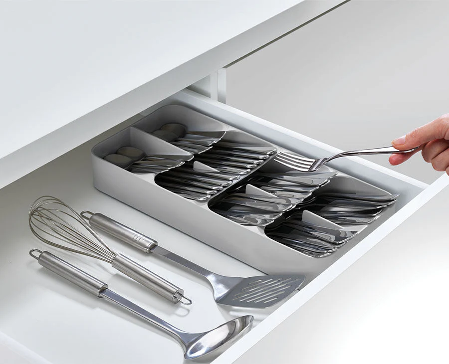2-piece Grey Drawer Organisation Set - Image 2