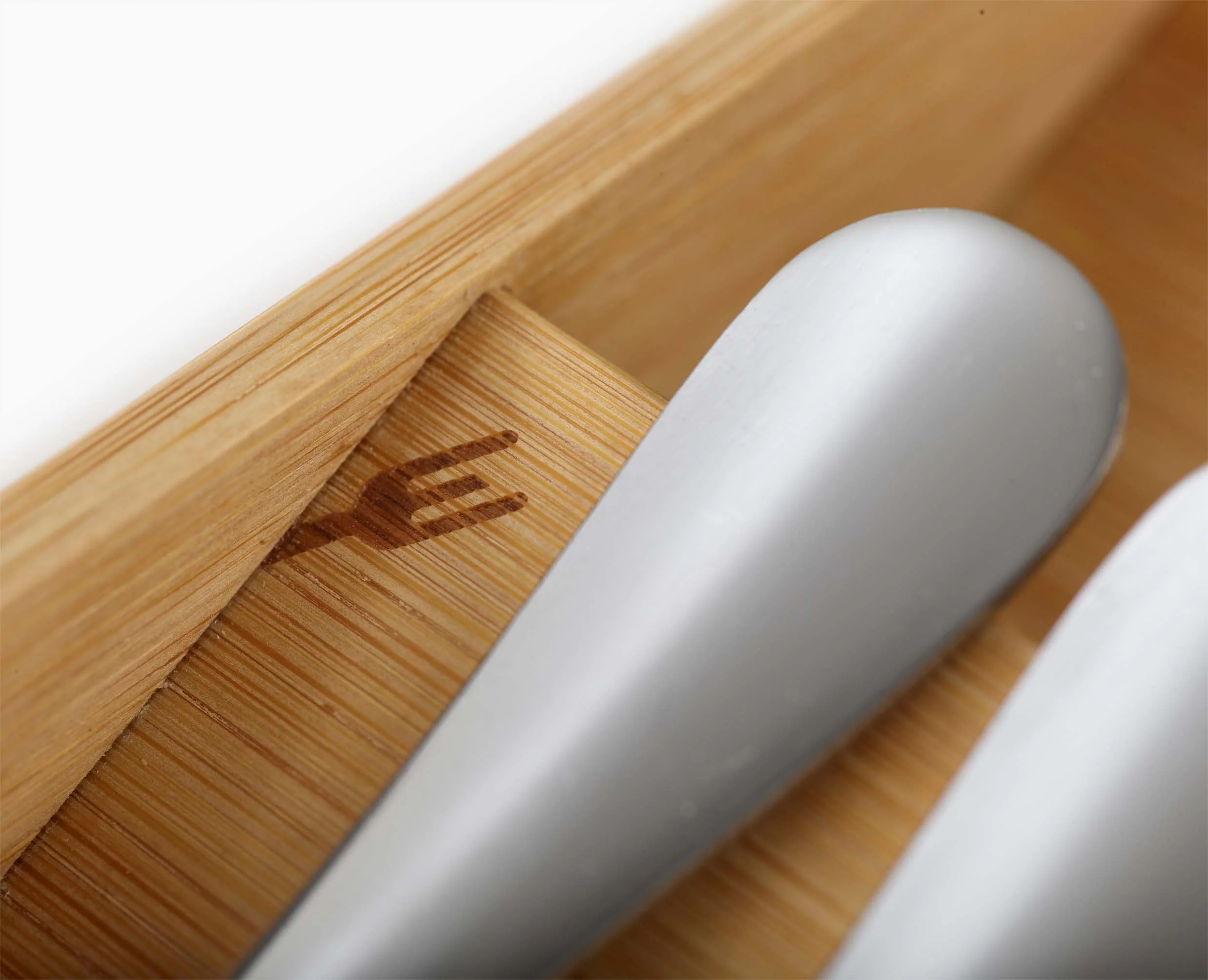 DrawerStore™ Bamboo Large Cutlery Organiser - Image 5