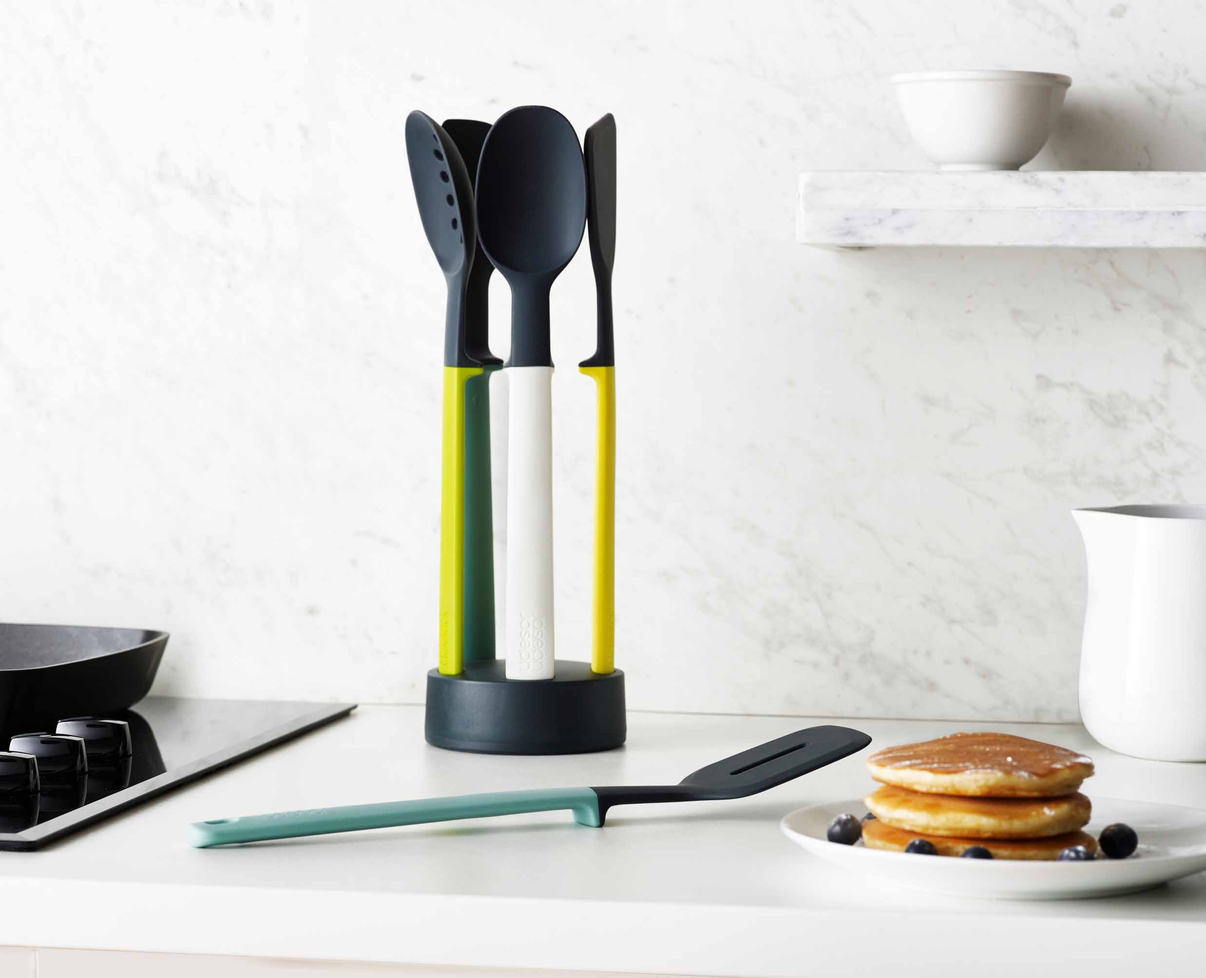 Elevate™ 5-piece Silicone Opal Utensil Set - Image 3