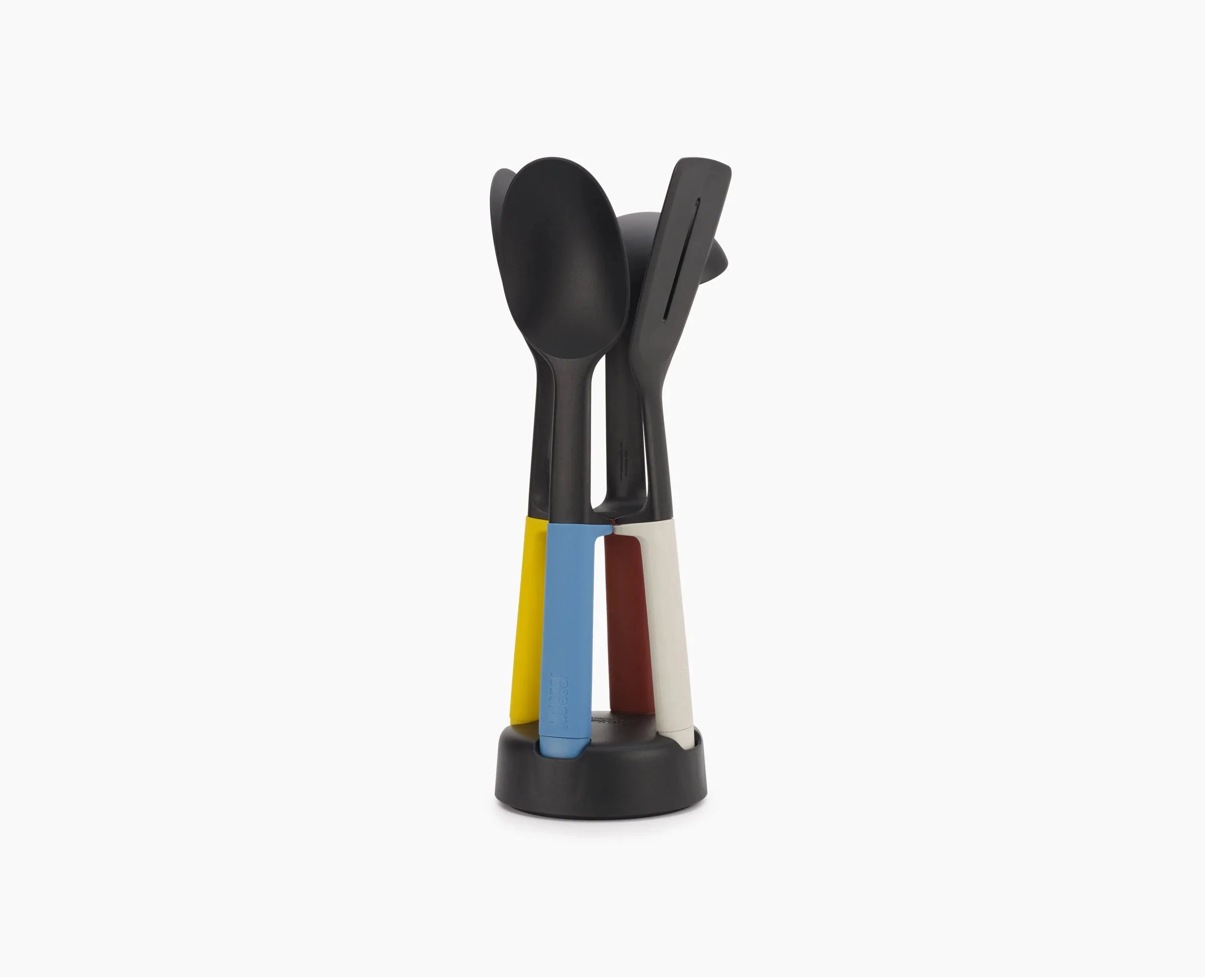 Elevate™ Slim 4-piece Multicolour Utensil Set with Storage Stand - Image 4