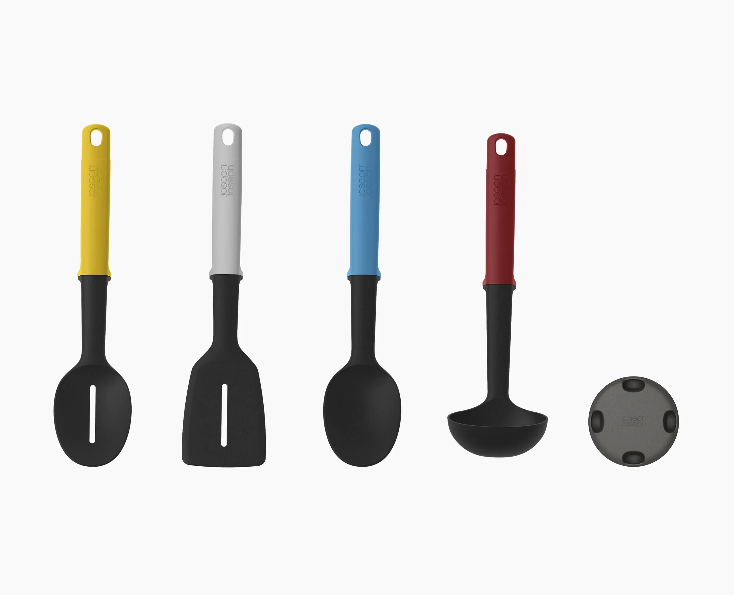 Elevate™ Slim 4-piece Multicolour Utensil Set with Storage Stand - Image 8