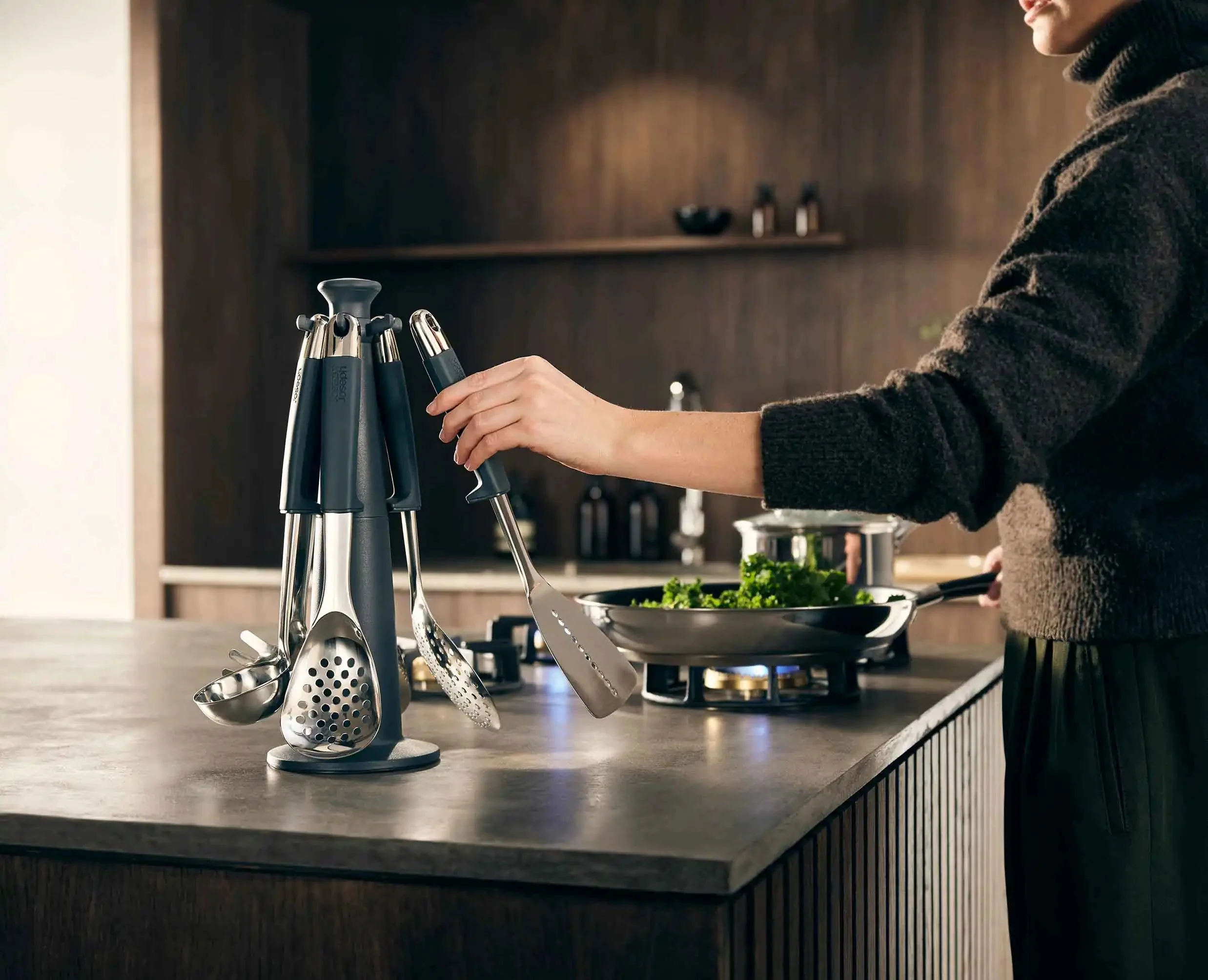 Elevate™ Steel Utensils Carousel Set - Image 3