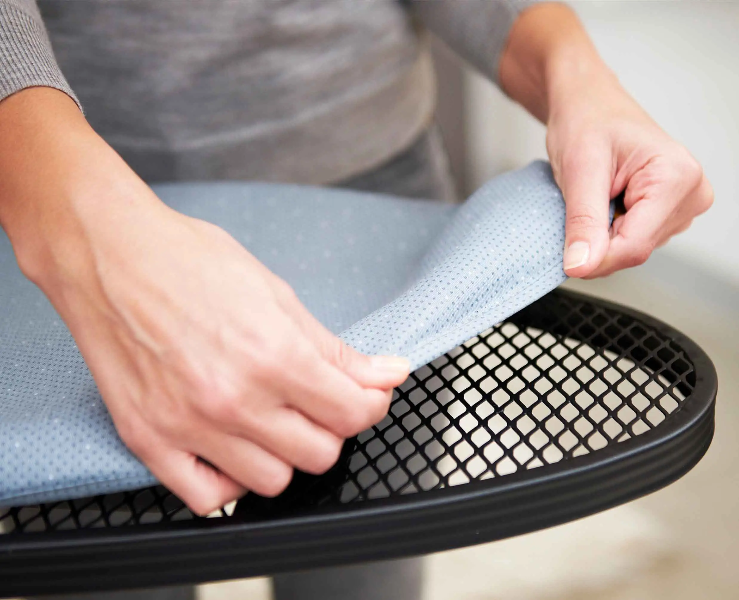 Glide 130cm Grey Ironing Board Cover - Image 5