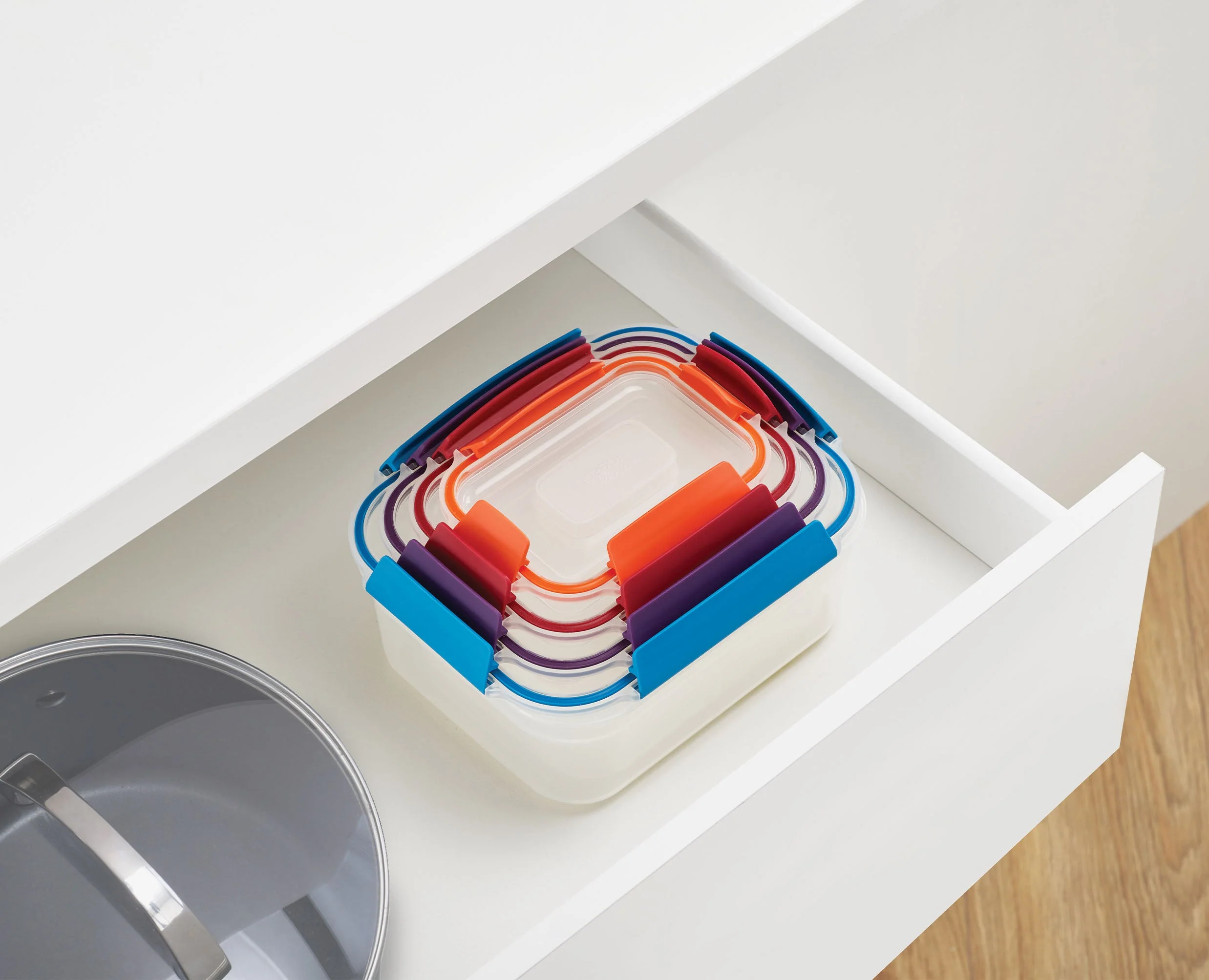 Nest™ Lock 4-piece Multicolour Food Container Set - Image 7