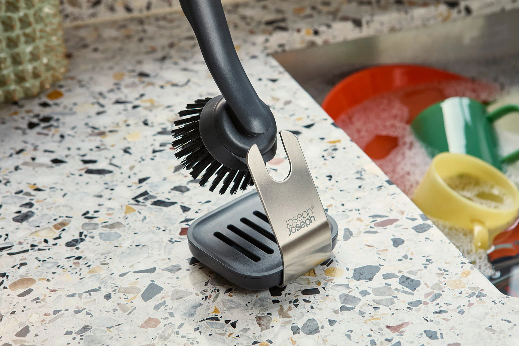 SinkTech™ 2-Piece Washing Up Brush Heads - Image 2