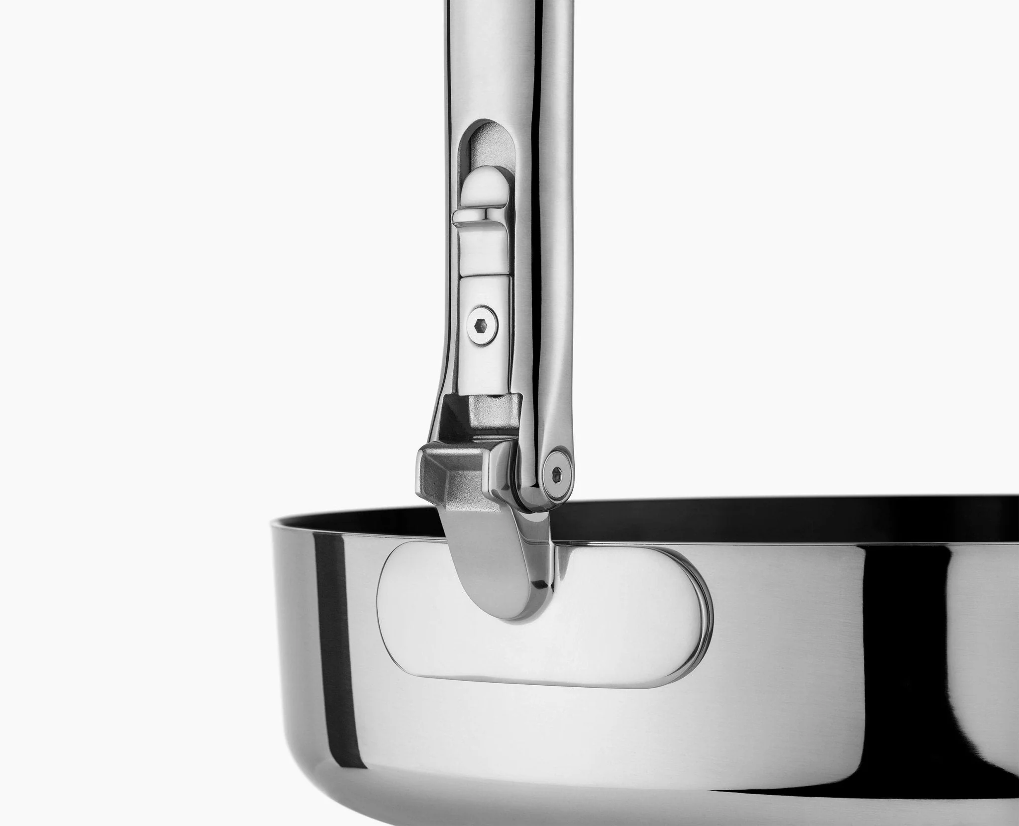 Space Steel Folding Handle Non-Stick 24cm Frying Pan - Image 7