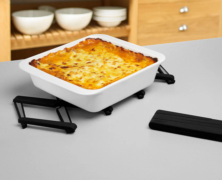 Stretch™ Expandable Black Trivet - Image 2