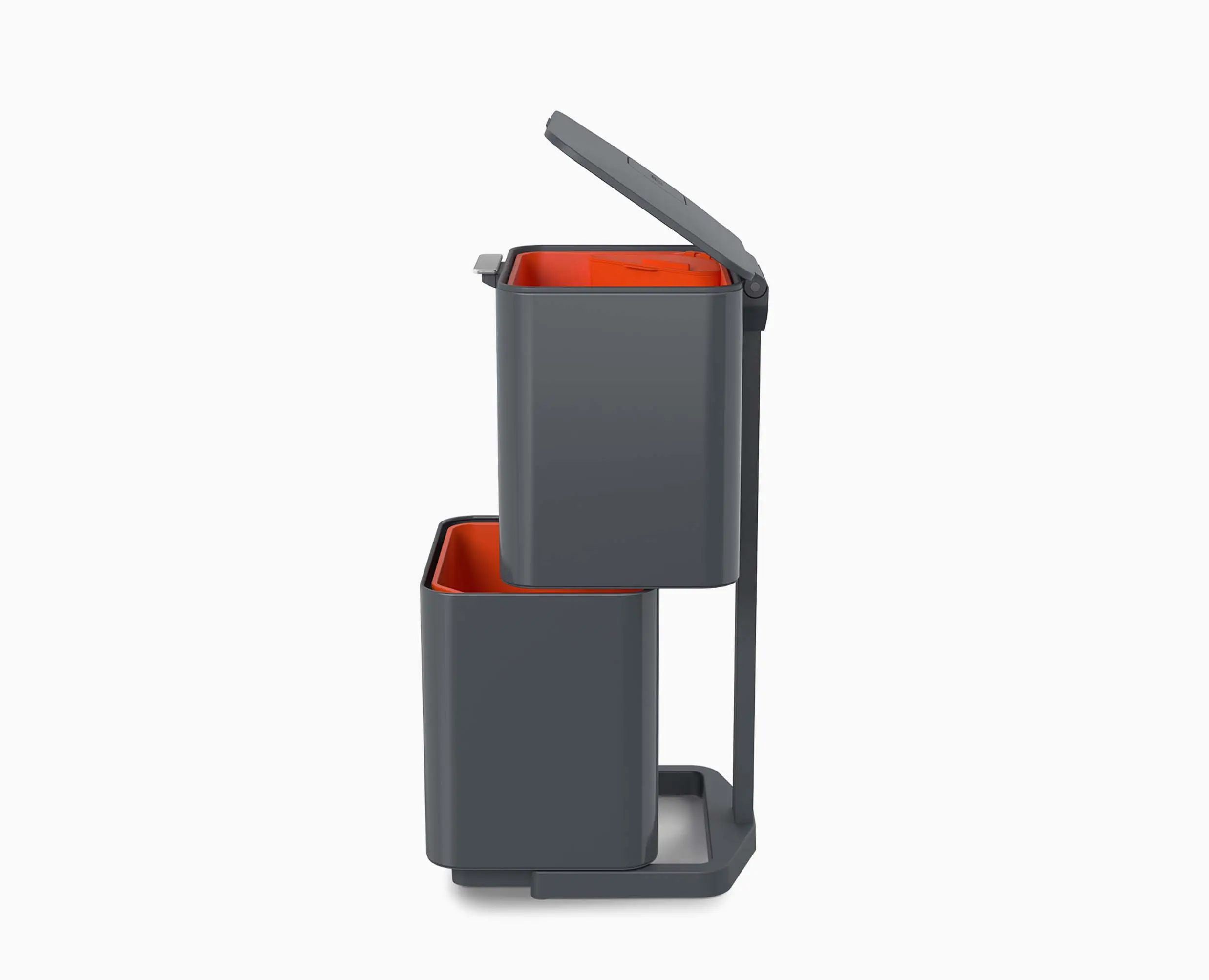 Totem Compact 40L Grey Waste & Recycling Bin - Image 8