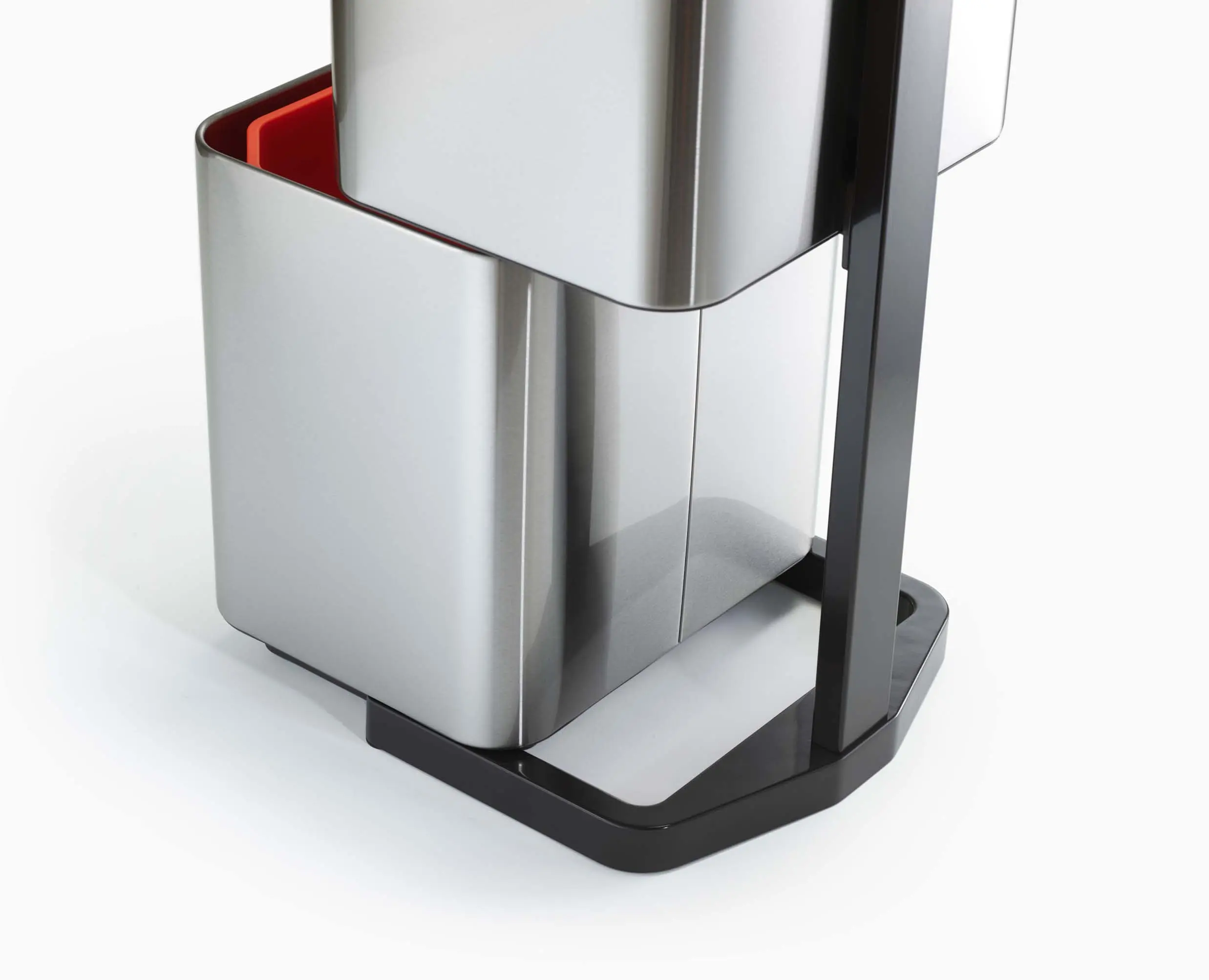 Totem Max 60L Stainless-steel Waste & Recycling Bin - Image 7